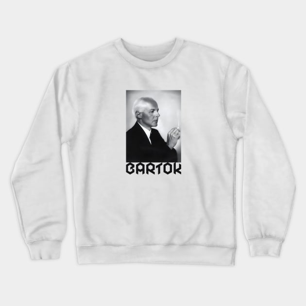 BELA BARTOK Crewneck Sweatshirt by Cryptilian